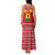 Ghana Christmas Family Matching Tank Maxi Dress and Hawaiian Shirt with Monkey Holding Gift Ghana Map and Festive - Wonder Print Shop
