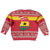 Ghana Christmas Kid Ugly Christmas Sweater with Monkey Holding Gift Ghana Map and Festive - Wonder Print Shop