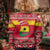 Ghana Christmas Kid Ugly Christmas Sweater with Monkey Holding Gift Ghana Map and Festive - Wonder Print Shop