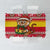 Ghana Christmas Tablecloth with Monkey Holding Gift Ghana Map and Festive - Wonder Print Shop