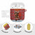 Spain Christmas AirPods Case with Santa Bull Brick Chimney Wreath and Festive Holiday - Wonder Print Shop