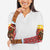 Spain Christmas Arm Sleeves with Santa Bull Brick Chimney Wreath and Festive Holiday - Wonder Print Shop