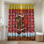 Spain Christmas Bathroom Set with Santa Bull Brick Chimney Wreath and Festive Holiday - Wonder Print Shop