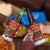 Spain Christmas 4 in 1 Can Cooler Tumbler with Santa Bull Brick Chimney Wreath and Festive Holiday - Wonder Print Shop