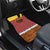 Spain Christmas Car Mats with Santa Bull Brick Chimney Wreath and Festive Holiday - Wonder Print Shop