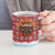 Spain Christmas Ceramic Mug with Santa Bull Brick Chimney Wreath and Festive Holiday - Wonder Print Shop