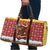 Spain Christmas Travel Bag with Santa Bull Brick Chimney Wreath and Festive Holiday - Wonder Print Shop