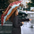 Spain Christmas Umbrella with Santa Bull Brick Chimney Wreath and Festive Holiday - Wonder Print Shop