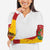 Spain Christmas Arm Sleeves with Tio de Nadal Log Snowflakes Spanish Flag and Holiday Wreath - Wonder Print Shop