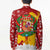 Spain Christmas Blazer with Tio de Nadal Log Snowflakes Spanish Flag and Holiday Wreath - Wonder Print Shop