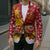 Spain Christmas Blazer with Tio de Nadal Log Snowflakes Spanish Flag and Holiday Wreath - Wonder Print Shop