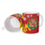 Spain Christmas Ceramic Mug with Tio de Nadal Log Snowflakes Spanish Flag and Holiday Wreath - Wonder Print Shop