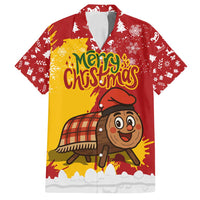 Spain Christmas Family Matching Summer Maxi Dress and Hawaiian Shirt with Tio de Nadal Log Snowflakes Spanish Flag and Holiday Wreath - Wonder Print Shop