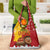 Spain Christmas Grocery Bag with Tio de Nadal Log Snowflakes Spanish Flag and Holiday Wreath - Wonder Print Shop