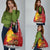 Spain Christmas Grocery Bag with Tio de Nadal Log Snowflakes Spanish Flag and Holiday Wreath - Wonder Print Shop