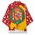 Spain Christmas Kimono with Tio de Nadal Log Snowflakes Spanish Flag and Holiday Wreath - Wonder Print Shop