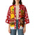 Spain Christmas Kimono with Tio de Nadal Log Snowflakes Spanish Flag and Holiday Wreath - Wonder Print Shop