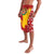 Spain Christmas Lavalava with Tio de Nadal Log Snowflakes Spanish Flag and Holiday Wreath - Wonder Print Shop