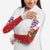 Cuba Christmas Arm Sleeves with Santa Hummingbird Cuban Flag Feliz Navidad and Snowflake - Wonder Print Shop