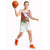 Cuba Christmas Basketball Jersey with Santa Hummingbird Cuban Flag Feliz Navidad and Snowflake - Wonder Print Shop