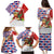 Cuba Christmas Family Matching Puletasi and Hawaiian Shirt with Santa Hummingbird Cuban Flag Feliz Navidad and Snowflake - Wonder Print Shop