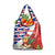 Cuba Christmas Grocery Bag with Santa Hummingbird Cuban Flag Feliz Navidad and Snowflake - Wonder Print Shop