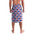 Cuba Christmas Lavalava with Santa Hummingbird Cuban Flag Feliz Navidad and Snowflake - Wonder Print Shop