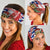 Cuba Christmas Neck Gaiter with Santa Hummingbird Cuban Flag Feliz Navidad and Snowflake - Wonder Print Shop