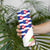 Cuba Christmas Skinny Tumbler with Santa Hummingbird Cuban Flag Feliz Navidad and Snowflake - Wonder Print Shop