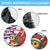 Cuba Christmas Spare Tire Cover with Santa Hummingbird Cuban Flag Feliz Navidad and Snowflake - Wonder Print Shop
