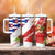 Cuba Christmas Tumbler With Handle with Santa Hummingbird Cuban Flag Feliz Navidad and Snowflake - Wonder Print Shop