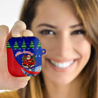 Cuba Christmas AirPods Case with Santa Driving Classic Car Cuban Seal Feliz Navidad and Holiday Gift - Wonder Print Shop
