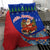 Cuba Christmas Bedding Set with Santa Driving Classic Car Cuban Seal Feliz Navidad and Holiday Gift - Wonder Print Shop
