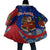 Cuba Christmas Cloak with Santa Driving Classic Car Cuban Seal Feliz Navidad and Holiday Gift - Wonder Print Shop