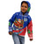 Cuba Christmas Kid Hoodie with Santa Driving Classic Car Cuban Seal Feliz Navidad and Holiday Gift - Wonder Print Shop