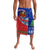 Cuba Christmas Lavalava with Santa Driving Classic Car Cuban Seal Feliz Navidad and Holiday Gift - Wonder Print Shop