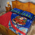 Cuba Christmas Quilt Bed Set with Santa Driving Classic Car Cuban Seal Feliz Navidad and Holiday Gift - Wonder Print Shop