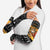 Egypt Christmas Arm Sleeves with Pharaoh Santa Pyramids Eye of Horus and Ancient Egyptian - Wonder Print Shop