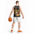 Egypt Christmas Basketball Jersey with Pharaoh Santa Pyramids Eye of Horus and Ancient Egyptian - Wonder Print Shop