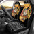 Egypt Christmas Car Seat Cover with Pharaoh Santa Pyramids Eye of Horus and Ancient Egyptian - Wonder Print Shop
