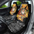 Egypt Christmas Car Seat Cover with Pharaoh Santa Pyramids Eye of Horus and Ancient Egyptian - Wonder Print Shop