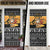 Egypt Christmas Door Cover with Pharaoh Santa Pyramids Eye of Horus and Ancient Egyptian - Wonder Print Shop