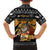 Egypt Christmas Family Matching Summer Maxi Dress and Hawaiian Shirt with Pharaoh Santa Pyramids Eye of Horus and Ancient Egyptian - Wonder Print Shop