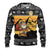 Egypt Christmas Ugly Christmas Sweater with Pharaoh Santa Pyramids Eye of Horus and Ancient Egyptian - Wonder Print Shop