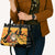 Egypt Christmas Leather Bag with Pharaoh Santa Pyramids Eye of Horus and Ancient Egyptian - Wonder Print Shop