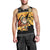 Egypt Christmas Men Tank Top with Pharaoh Santa Pyramids Eye of Horus and Ancient Egyptian - Wonder Print Shop