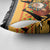 Egypt Christmas Pillow Cover with Pharaoh Santa Pyramids Eye of Horus and Ancient Egyptian - Wonder Print Shop