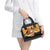 Egypt Christmas Shoulder Handbag with Pharaoh Santa Pyramids Eye of Horus and Ancient Egyptian - Wonder Print Shop