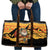 Egypt Christmas Travel Bag with Pharaoh Santa Pyramids Eye of Horus and Ancient Egyptian - Wonder Print Shop