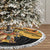 Egypt Christmas Tree Skirt with Pharaoh Santa Pyramids Eye of Horus and Ancient Egyptian - Wonder Print Shop